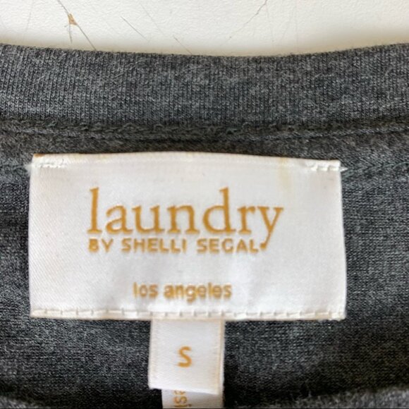 Laundry Shelli Segal I Long Sleeve I Grey - Picture 4 of 10
